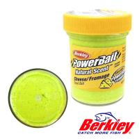 Форелевая паста Berkley PowerBait Cheese #Chartreuse/Gltr сыр