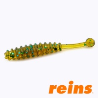 Мягкие приманки Reins Aji Ringer Knuckle 1.6 565 Motor Oil Green Flake 15шт