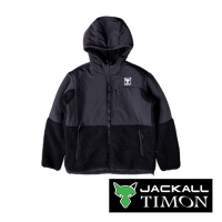 Куртка флисовая Jackall Timon Fleece Hoodie Jacket Black L