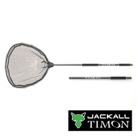 Подсак Jackall Timon T-Connection Landing Net black с доп. ручкой 60cm (EVA)