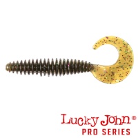 Мягкие приманки Lucky John Ultraworm Curly 2 PA03 10шт