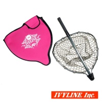 Подсак Ivyline Landing Net II Magenta