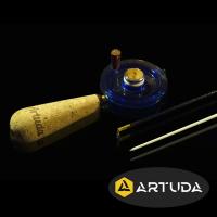 Зимняя удочка Artuda Трио S синяя
