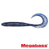 Мягкие приманки Megabass Kemuri Curly 4.5 iwashi 7шт