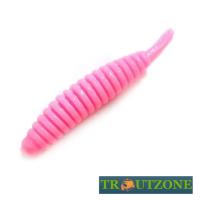 Мягкие приманки Trout Zone Ribber Pupa 2.3 Pink 6шт