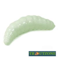 Мягкие приманки Trout Zone Maggot 1.6 Glow 10шт