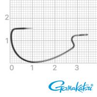 Крючки офсетные Gamakatsu Worm 330 Bottom Jigging #1 6шт