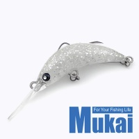 Воблер Mukai Zanmu 35MR F Uchouten No.1 Kiyosumi Clear (Uchouten color)