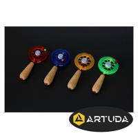 Зимняя удочка Artuda Трио L желтая