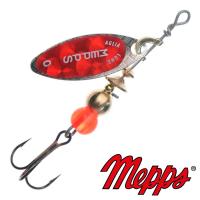 Блесна вертушка Mepps Aglia Long Redbo 0 AG 2.5gr Серебро