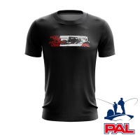 Футболка PAL Feel The Fishing Vibe черная XL