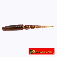 Мягкие приманки Bomber Baits Javastic 50mm 001 UV Motor Oil 10шт