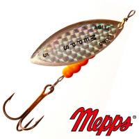 Блесна вертушка Mepps Aglia Long Rainbo 5 AG 29gr Серебро