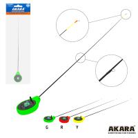Зимняя удочка Akara Finezza UL 0.7-2.8gr green