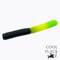 Мягкие приманки Cool Place Buk Stretch 65mm сыр 44 черный/лимон/зеленый