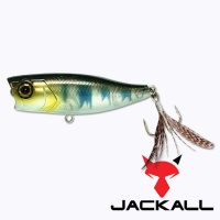 Воблер Jackall Chubby Popper ghost oikawa