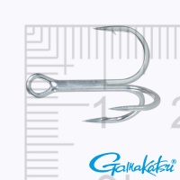 Крючки тройные Gamakatsu Treble S-RB Silver #8 6шт