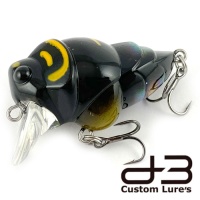 Воблер D-3 Custom Lures Chibi Fukuzemi Shallow 30 01