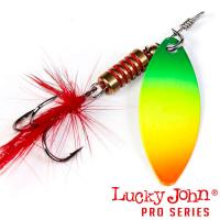 Блесна вертушка Lucky John Spin-X Long 4 9gr FT