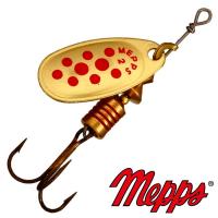 Блесна вертушка Mepps Comet Decore 2 OR RG 4.5gr Золото Красный
