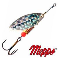 Блесна вертушка Mepps Aglia Long Rainbo 2 AG 7gr Серебро