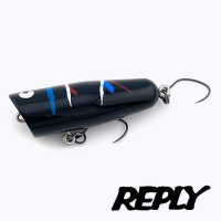 Воблер Reply Deka Chug Black Yo-Yo