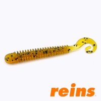 Мягкие приманки Reins G-Tail Saturn Micro 2 429 Motor Oil Pepper 20шт