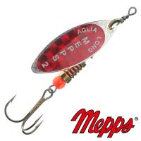 Блесна вертушка Mepps Aglia Long Redbo 2 AG 7gr Серебро