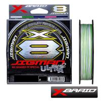 Шнур X-Braid Jigman Ultra X8 200m multicolor #0.8 16lb 0.148mm 7.3kg