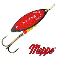 Блесна вертушка Mepps Aglia Long Redbo 4 NR 17gr Черный