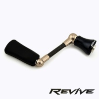 Ручка Revive Funnel для катушки Daiwa 42.5mm Black/Silver (1091)