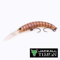 Воблер Jackall Timon Pepino DR-F Shimashima Glow