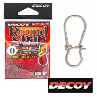 Застежки Decoy Round Snap PG SN-17 #0 24lb 8шт
