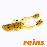 Мягкие приманки Reins Ring Shrimp 2 429 Motor Oil Pepper 12шт