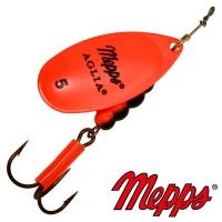 Блесна вертушка Mepps Aglia Fluo 5 13gr Orange