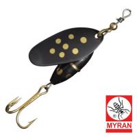 Блесна вертушка Myran Panter 3gr Svart 6480-09