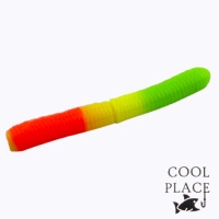 Мягкие приманки Cool Place Buk Stretch 65mm сыр 28 оранжевый/лимон/зеленый