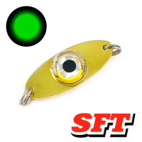 Блесна светящаяся SFT Booster L 4cm 5.5gr зеленый