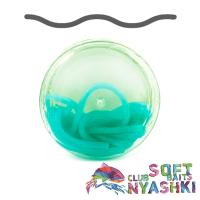 Мягкие приманки Nyashki.Club Червь Лапша Доширак 90 бирюзовый 12шт