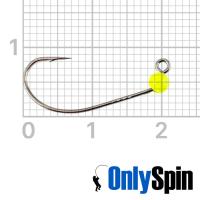 Форелевые джиг-головки OnlySpin Decoy MG-3 #8 0.4gr шартрез 3шт