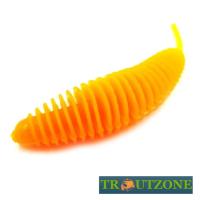 Мягкие приманки Trout Zone Ribber Pupa 1.8 Persik 10шт