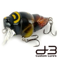 Воблер D-3 Custom Lures Chibi Fukuzemi Shallow 30 05