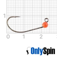 Форелевые джиг-головки OnlySpin Decoy MG-3 #6 2gr оранжевый 3шт