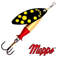 Блесна вертушка Mepps Aglia Long Heavy 3 NR Jaune 24gr Черный Желтый