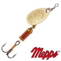 Блесна вертушка Mepps Aglia 00 OR 1.5gr Золото