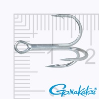 Крючки тройные Gamakatsu Treble S-RB Silver #6 6шт
