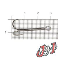 Крючки двойные Jig It Long Double Hooks #6 10шт
