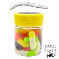 Мягкие приманки Cool Place Buk Stretch 65mm сыр 25 MIX2