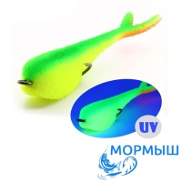 Поролоновые рыбки Мормыш Слаг с открытым двойником 18cm 10 2шт