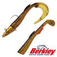 Мягкие приманки Berkley Power Sandeel 170 Gold Motoroil 1шт